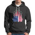 Patriotic Plane Flag Hoodie