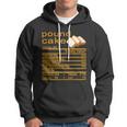 Pound Cake Nutrition Facts Label Hoodie