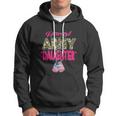 Proud Army Daughter Us Flag Gift Camo Dog Tags Military Child Gift Hoodie