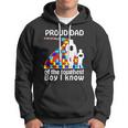 Proud Autism Dad Of The Toughest Boy I Know Tshirt Hoodie