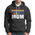 Proud Mom Lgbtmeaningful Giftq Gay Pride Ally Lgbt Parent Rainbow Heart Gift Hoodie