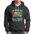 Ready For Kindergarten Back To School Funny First Day Boys Hoodie