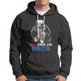 Red White And Boozed 4Th Of July Uncle Sam Hoodie