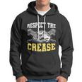 Respect The Crease Lacrosse Goalie Lacrosse Plus Size Shirts For Men And Women Hoodie