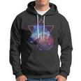 Retro Eighties Polygon Galaxy Unicorn Hoodie