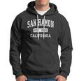 San Ramon California Ca Vintage Established Sports Design Hoodie