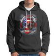 Skull Headphone Usa Flag 4Th Of July Hoodie