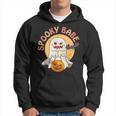 Spooky Babe Retro Groovy Halloween Custome Essential Men Hoodie