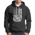 Usa Flag Patriotic 4Th Of July Tattered American Flag Gift Hoodie