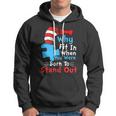 Why Fit In When You Were Born To Stand Out Autism Tshirt Hoodie