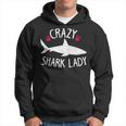 Womens Shark Lady Week Of The Shark Wife Gift Men Hoodie