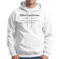 Afro Latino Dictionary Style Definition Tee Hoodie