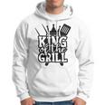 King Grill Grilling Gift Barbecue Fathers Day Dad Bbq V2 Hoodie