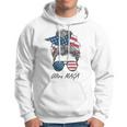 Ultra Maga Messy Bun Parody Trump 2024 Anti Biden Tshirt Hoodie