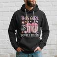 10Th Birthday This Girl Is Now 10 Years Old Double Digits Hoodie Gifts for Him