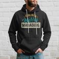 Real Men Marry Managers Vintage Funny Manager  Hoodie