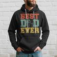 Firefighter Retro Best Dad Ever Firefighter Daddy Happy Fathers Day V2 Hoodie