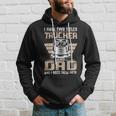 Trucker Trucker And Dad Quote Semi Truck Driver Mechanic Funny _ V3 Hoodie