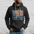 4Th Of July Meowica Cat Us Flag Cat Lover Hoodie Gifts for Him