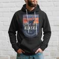 Alaska State Emblem Hoodie Gifts for Him