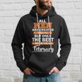 All Men Are Created Equal The Best Are Born In February Graphic Design Printed Casual Daily Basic Hoodie Gifts for Him