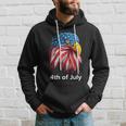 American Bald Eagle Mullet 4Th Of July Funny Usa Patriotic Gift Hoodie Gifts for Him