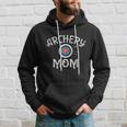 Archery Archer Mom Target Proud Parent Bow Arrow Funny Hoodie Gifts for Him