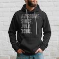 Awesome Since July 1980 42Nd Birthday Vintage 1980 Hoodie Gifts for Him