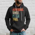 Awesome Since July 1985 37 Year Old 37Th Birthday Gift Hoodie Gifts for Him