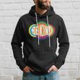 Be Kind 70S Retro Logo Tribute Hoodie Gifts for Him