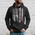 Best Pops By Par American Flag Golf Gift Back Design Graphic Design Printed Casual Daily Basic Men Hoodie Gifts for Him