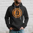 Bitcoin Logo Emblem Cryptocurrency Blockchains Bitcoin Hoodie Gifts for Him