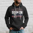Born On The Fourth Of July 4Th Of July Birthday Patriotic Hoodie Gifts for Him