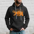 Chicago Skyline City Bear Hoodie Gifts for Him