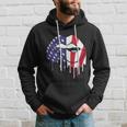 Cute Dripping Lips 4Th Of July Usa Flag Graphic Plus Size Hoodie Gifts for Him