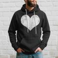 Cute Heart Valentines Day Vintage Distressed Hoodie Gifts for Him