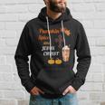 Cute Pumpkin Spice And Jesus Christ Fall Design Graphic Design Printed Casual Daily Basic V2 Hoodie Gifts for Him