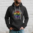 Dachshund Dad Lgbtgreat Giftq Gay Pride Flag Doxie Dog Lover Ally Great Gift Hoodie Gifts for Him