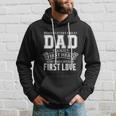 Dad A Sons Hero A Daughters First Love Fathers Day Cool Gift Hoodie Gifts for Him