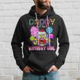 Daddy Of The Birthday Girl Candyland Candy Birthday Party Hoodie Gifts for Him