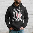 Dibs On The Coach Funny Baseball Heart Cute Mothers Day Tshirt Hoodie Gifts for Him