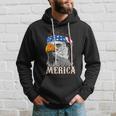 Eagle Mullet 4Th Of July Cool Gift Usa American Flag Merica Gift Hoodie Gifts for Him