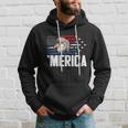 Eagle Mullet 4Th Of July Gift Usa American Flag Merica Cool Gift Hoodie Gifts for Him