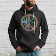 Earth Watercolor Peace Sign Tshirt Hoodie Gifts for Him