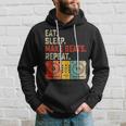 Eat Sleep Make Beats Beat Makers Music Producer Mens Dj Dad Hoodie Gifts for Him