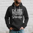 Father Day Gift Men Im Not Retired A Professional Grandpa Gift Hoodie Gifts for Him