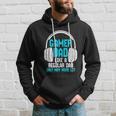 Fathers Day Funny Gamer Dad Hoodie Gifts for Him