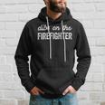 Firefighter Funny Firefighter Wife Dibs On The Firefighter Hoodie Gifts for Him