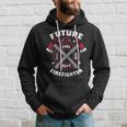 Firefighter Future Firefighter Volunteer Firefighter Hoodie Gifts for Him