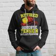 Firefighter Retired Goodbye Tension Hello Pension Firefighter Hoodie Gifts for Him